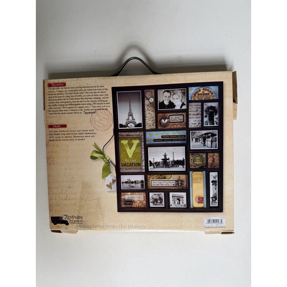 Ali Edwards Family 7 Gypsies Memory Tray Kit Printer Tray Complete Set NEW